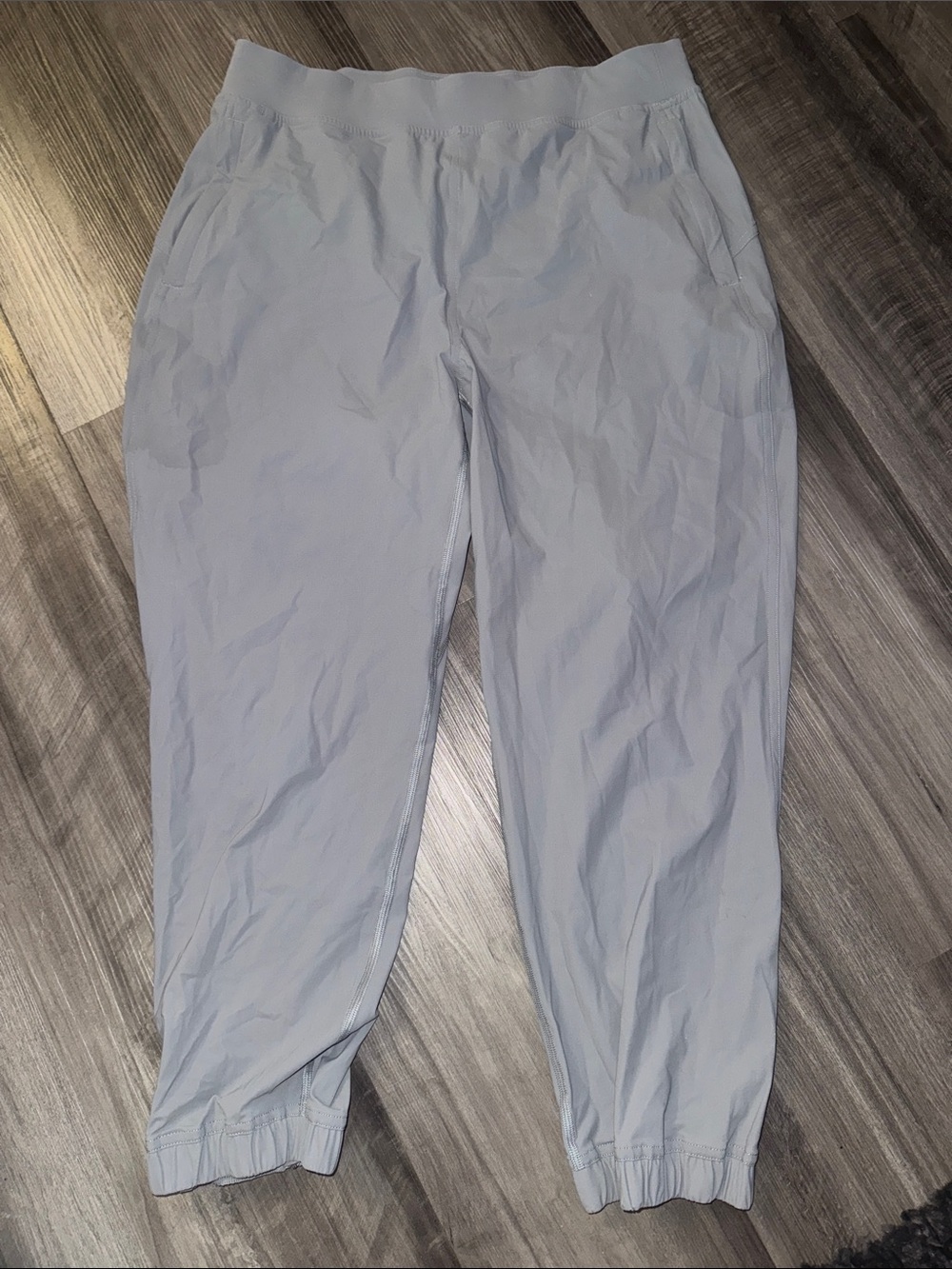 Lululemon Adapted State High rise Jogger Crop pants athletic grey 8 women’s